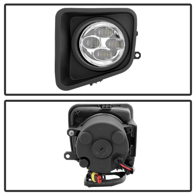 Spyder 9031540 fits Toyota 14-20 Tundra 2016 Daytime DRL LED Running Fog Lights