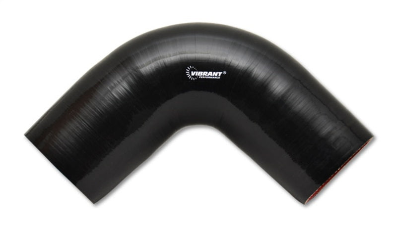 Vibrant 2747 Reinforced Silicone Elbow Connector - 3.25in I.D. - 90 deg. Elbow