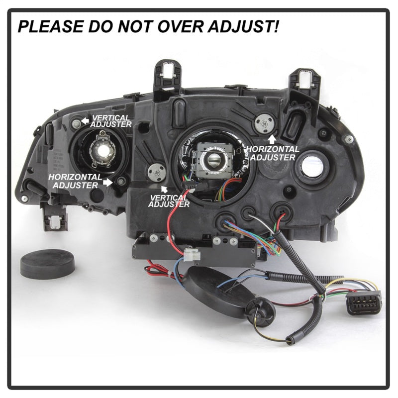Spyder 5085481 fits BMW 07-10 X5 E70 (HID Models Only) Projector Headlights - B