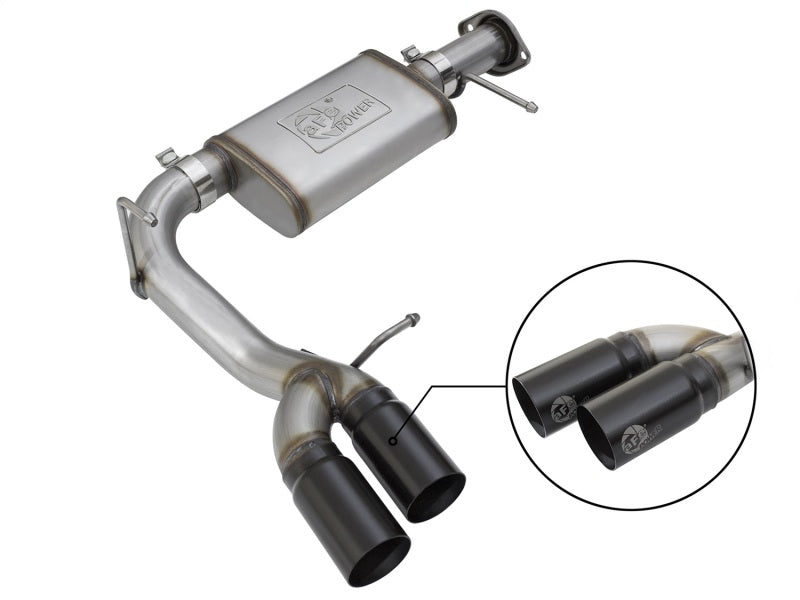 AFE 49-44096-B orce-Xp 3in 409 SS Cat-Back Exhaust w/ Black Tips 17-18 fits GM
