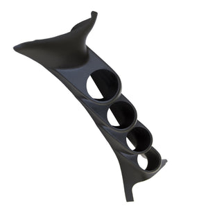 AutoMeter 17308 Autometer 99-07 fits Ford Super Duty Black 52mm Quad Pilillar Pod