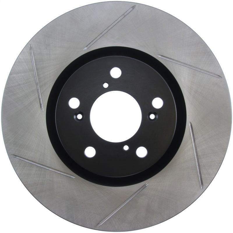 Stoptech 126.40071SR Power Slot 07-09 Acura MDX / 09-10 Honda Pilot Front Right Slotted Rotor