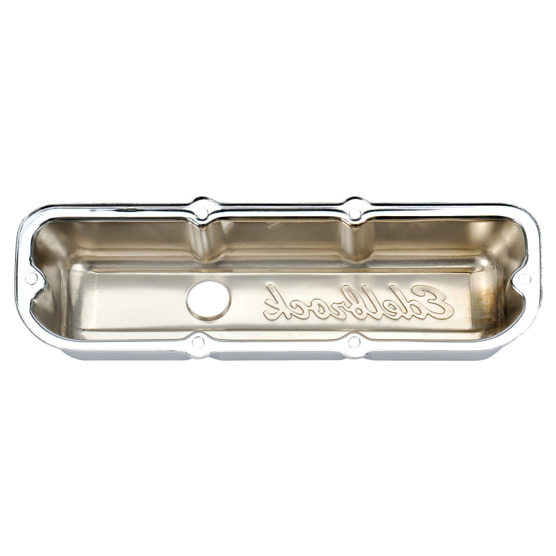 Edelbrock 4488 Valve Cover Signature Series fits Chevrolet 1982-1993 2 8L 60 V6 Chrome