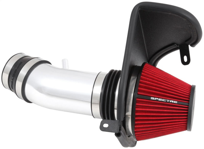 Spectre 9003 11-14 fits Challenger/Charger V8-6.4L F/I Air Intake Kit - Polished w/Red Filter
