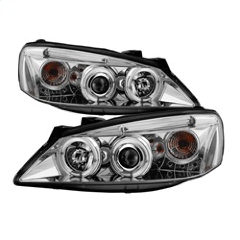 Spyder 5011602 fits Pontiac 05-08 G6 2/4DR Projector Headlights LED Halo LED Ch