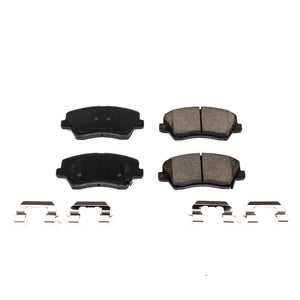 PowerStop 17 fits Hyundai Veloster Front Z17 Evolution Ceramic Pad w/Hardware