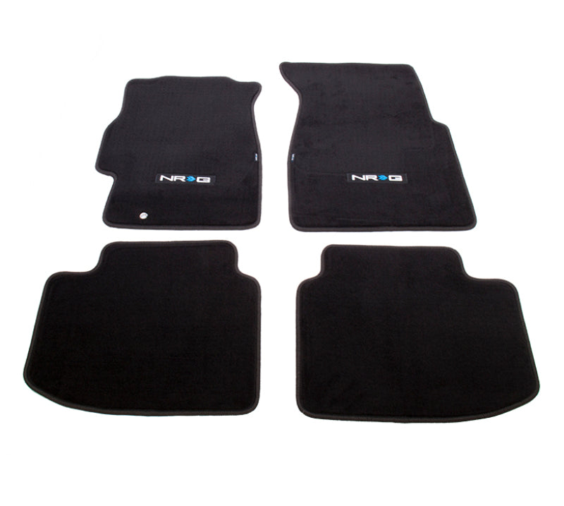 NRG FMR-130NRG Floor Mats - fits Honda 96-00 Civic 2DR &3DR (NRG Logo) - 4pc.