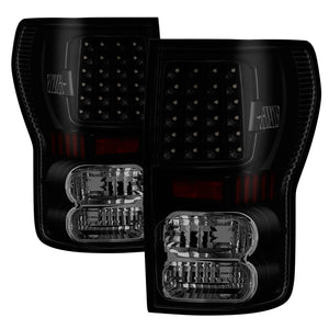 5081186 Xtune fits Toyota 07-13 Tundra LED Tail Lights Black Smoke ALT-ON-TTU0