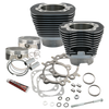 S&S 910-0221 Cycle 07-17 BT 117in Big Bore Cylinder Kit - Black Wrinkle
