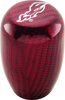 DragonFire Racing 522639 Shift Knob Short- Red Carbon Fiber
