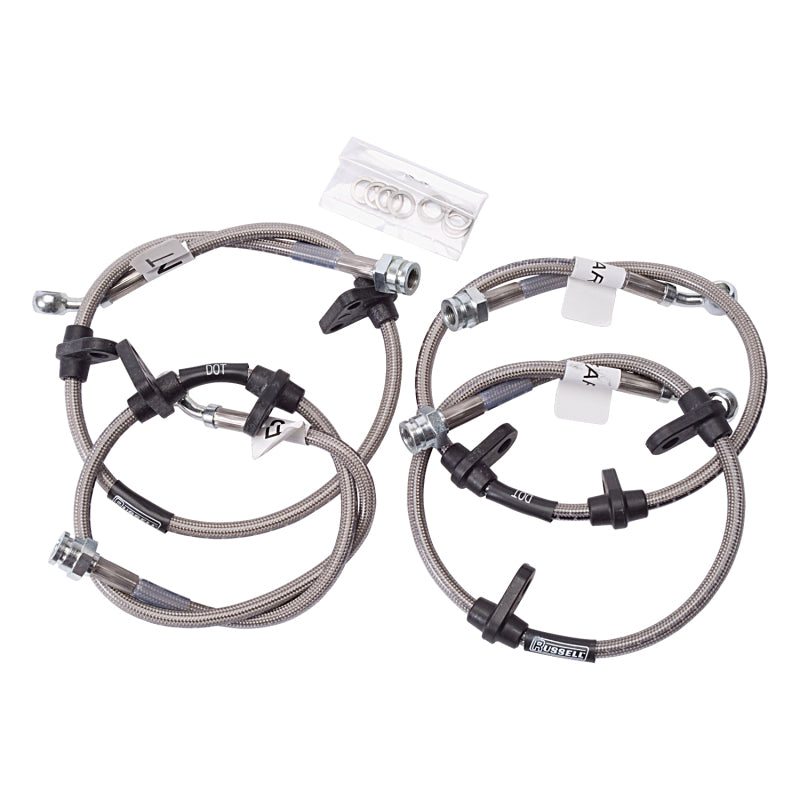 Russell 684550 Performance 88-91 fits Honda Civic EX/ Si / CRX Si Brake Line Kit