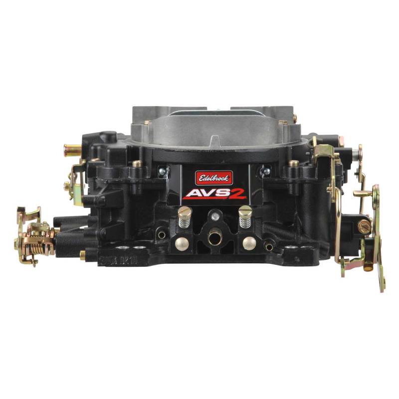 Edelbrock 19053 Carburetor AVS2 Series 650 CFM Manual Choke Black Powder Coated (Non-EGR)