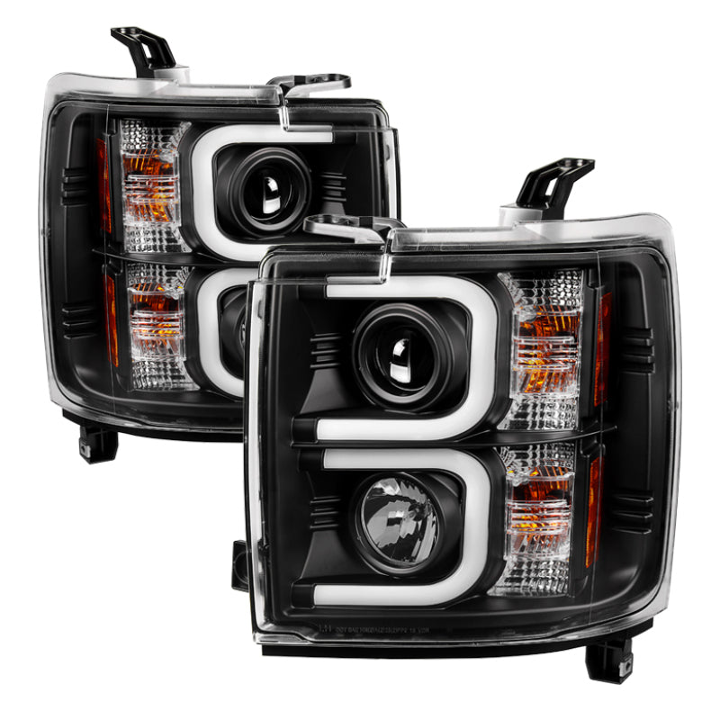 Spyder 5081032 fits Chevy 14-16 Silverado 20 2500 HD Projector Headlights Light
