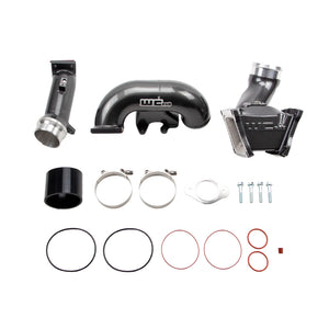 Wehrli 06-07 GM Duramax LBZ 3in Y-Bridge Kit - Bengal Silver