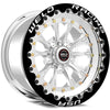 Weld  794P510264F Vitesse 15x10 / 5x120mm BP / 7.5in. BS Polished Wheel - Black