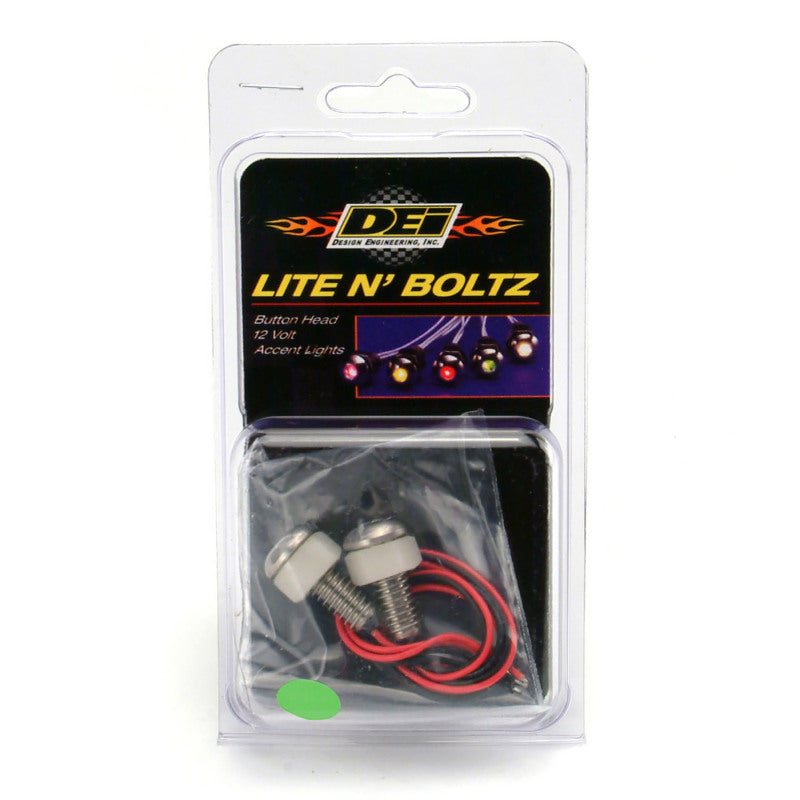 DEI  30306 LED Lighted Button Head Bolts Universal Accent Lighting - 2-pack - Gr