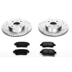 PowerStop K821 fits Toyota 01-05 Echo Front Z23 Evolution Sport Brake Kit