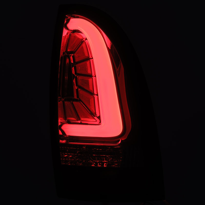 AlphaRex 680040 fits Toyota 05-15 Tacoma PRO-Series LED Tail Lights Red Smoke