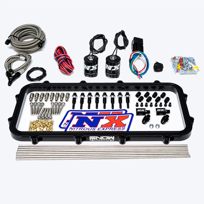 Nitrous Express 20963-00 Holley Hi-fits Ram Dry Direct Port Plate Nitrous System