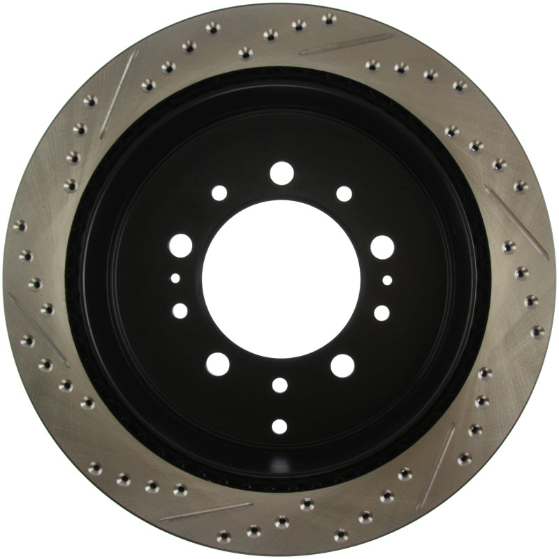 Stoptech 127.44157L Slotted & Drilled Sport Brake Rotor