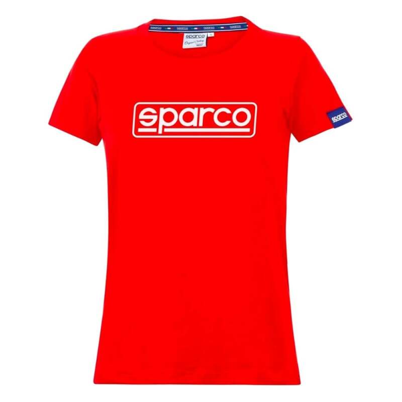 SPARCO 01325RS3L T-Shirt Lady Frame LRG Red