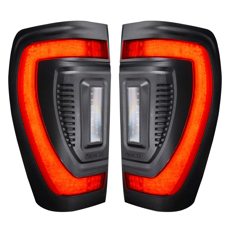 ORACLE Lighting 5927-504-T Oracle 19-23 fits GMC Sierra Black Series Flush Style LED Tail Lights - Factory Halogen
