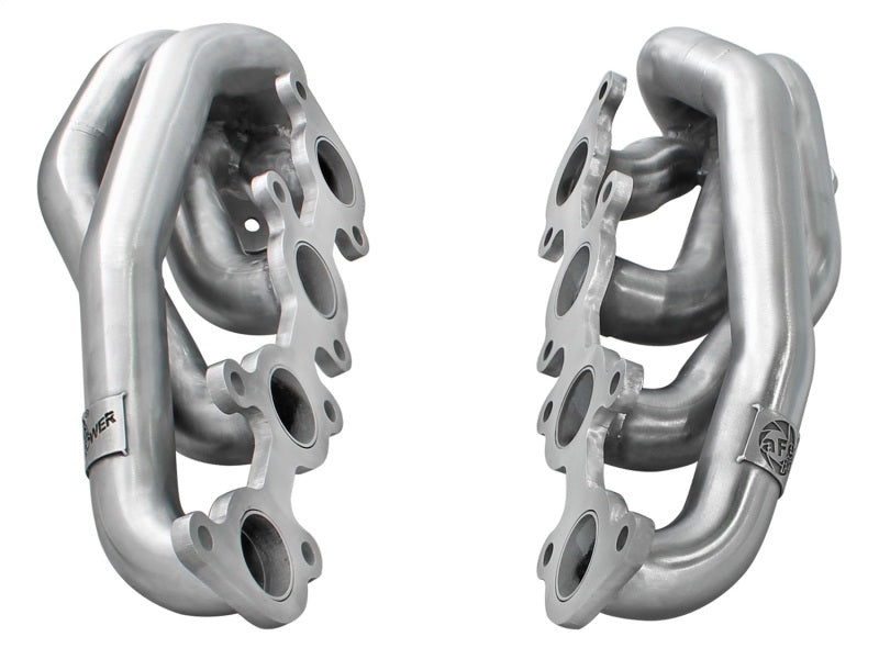 AFE 48-43001 d Steel Headers SS-409 11-14 fits Ford F-150 V8 5.0L *Race Only*