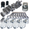 Eagle 61325L100 fits Chevy 454 1Pc 4.000in Crank 6.135in I-Beam Rods 38cc Dome 4.350in Pistons Rotating Assembly