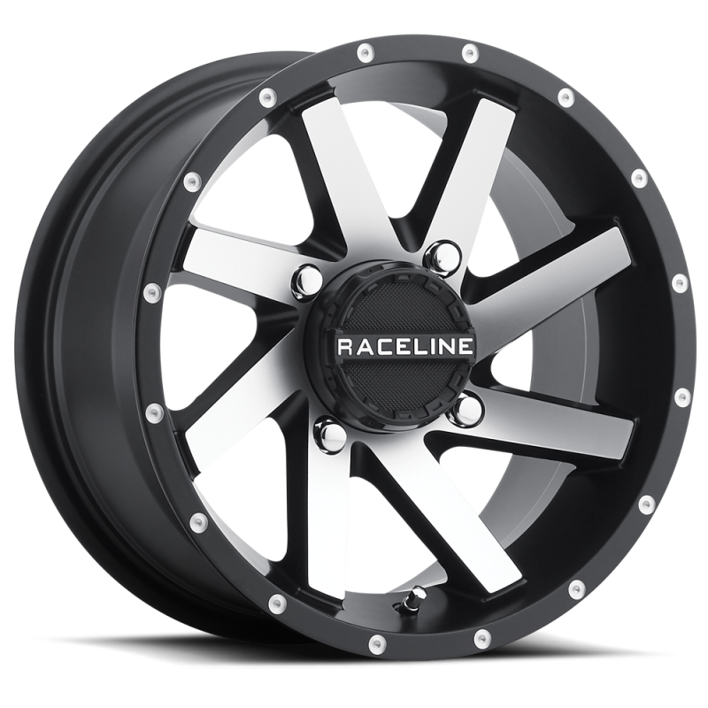 Raceline A82M-47037-52 A82M Twist 14x7in / 4x137 BP / 10mm Offset / 110.2mm Bore