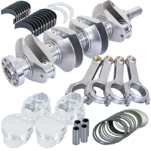 Eagle 85112865 fits Nissan Sr20 91mm Billet Crank 5.365in H-Beam 7.3cc Dome 86.5mm Pistons Rotating Assembly