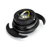 NRG SRK-650CF-1 SRK-650CF-1 Quick Release Kit Gen 3.0 - Black Body / Carbon