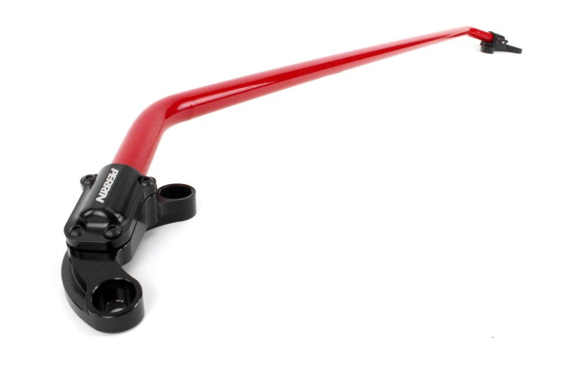 Perrin PHP-SUS-050GRD fits Honda Civic Type R / Si Front Strut Brace - Glossy Red w/ Black Feet