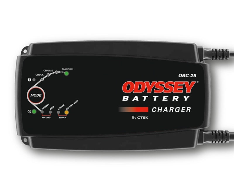 Odyssey Battery OBC-25-A Portable Battery Charger - 25 Amp