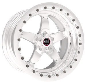 Weld  71LP7100A80G S71 17x10 / 5x4.5 BP / 7.9in. BS Polished Wheel (Low Pad) - P