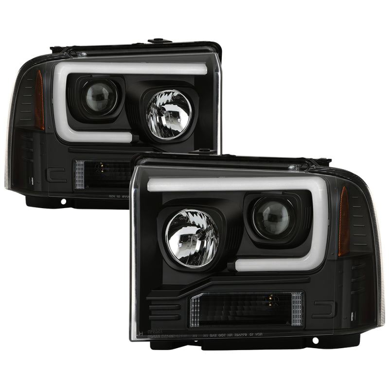 Spyder 5087911 fits Ford 05-07 F250/350/450 Super Duty Projector LED Black PRO-