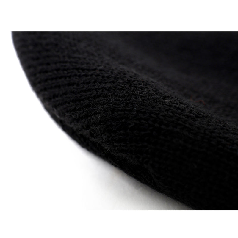 BLOX Racing BXAP-00126 Classic Beanie - Black w/ Stacked Logo