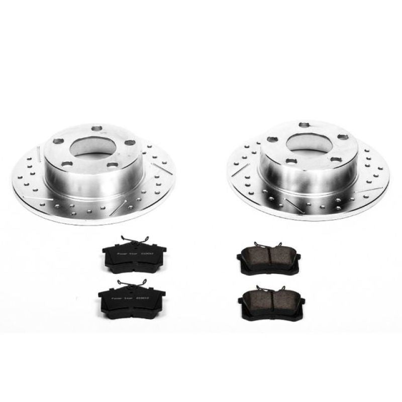 PowerStop K849 fits Audi 98-01 A6 Quattro Rear Z23 Evolution Sport Brake Kit