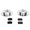 PowerStop K849 fits Audi 98-01 A6 Quattro Rear Z23 Evolution Sport Brake Kit
