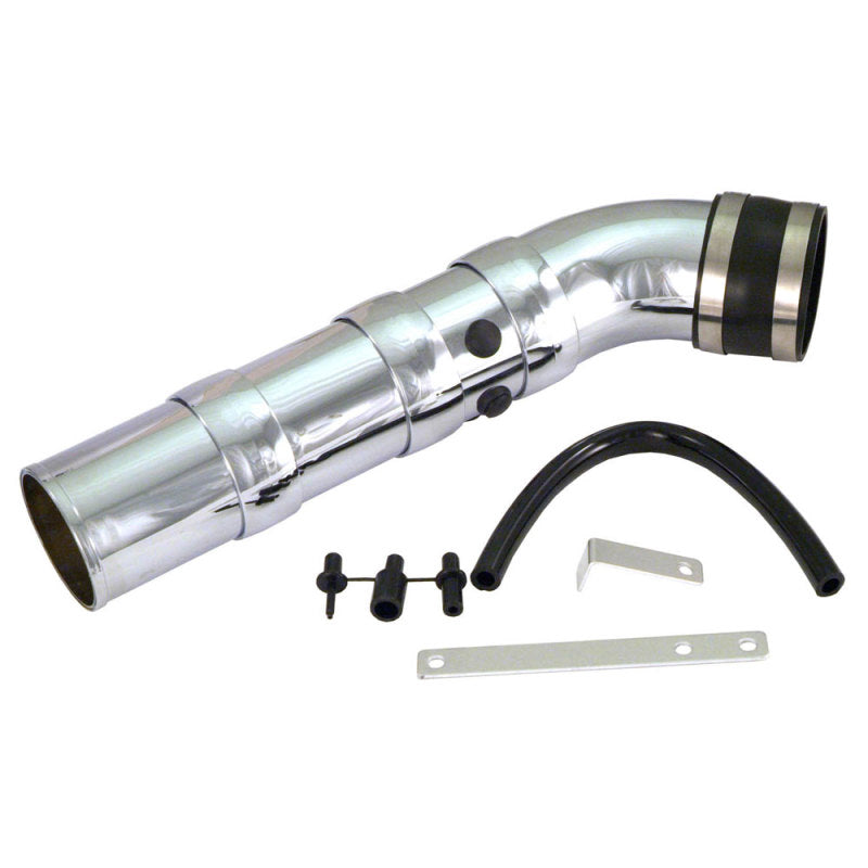 Spectre 8208 Universal Intake Tube Kit 3in. - Chrome ABS