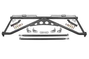 BMR HB760H fits Ford 15-20 Mustang Harness Bar - Black Hammertone