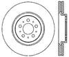 Stoptech 126.39035CSL 04-07 Volvo S60 / 04 -07 Volvo S70 Cyro Sport Slotted Front Left Rotor