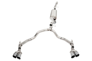 CORSA Performance 21130 Corsa 2021-2025 fits Suburban/fits GMC Yukon XL 6.2L 4WD Dual Rear 3/2.75in Sport Cat-Back DW 4in Pol Tips