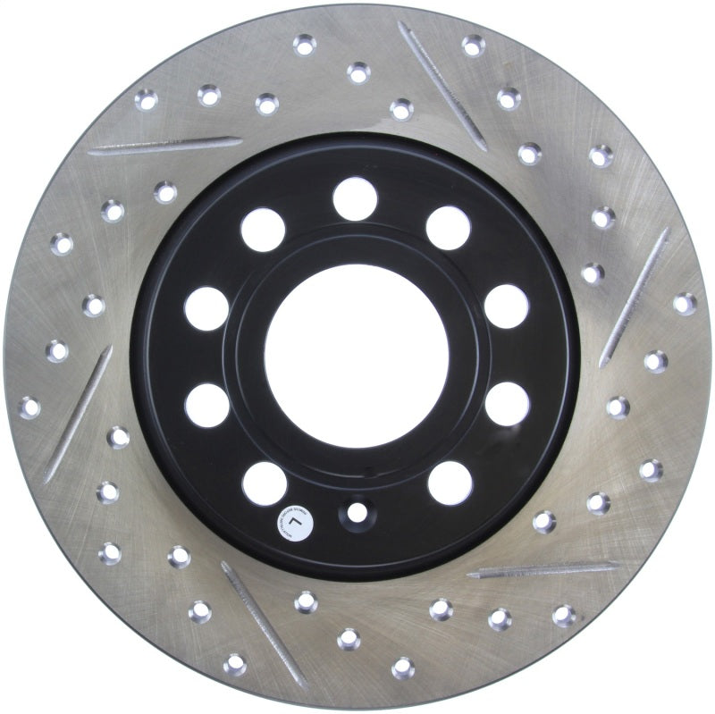 Stoptech 127.33131L Slotted & Drilled Sport Brake Rotor
