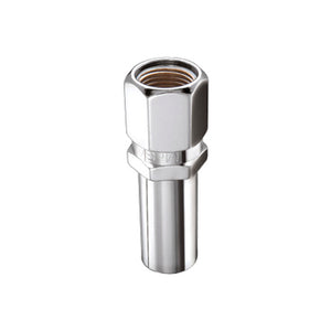 McGard 69302 Hex Lug Nut (Drag Racing X-Long Shank) M12X1.5 / 13/16 Hex / 2.475in. L (Box of 100) - Chrome