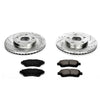 PowerStop K1054 fits Lexus 92-96 ES300 Front Z23 Evolution Sport Brake Kit