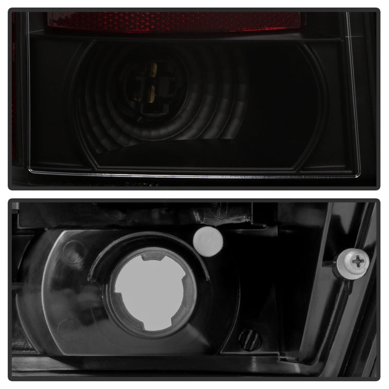 Spyder 5086662 fits Jeep 07-10 Grand Cherokee Light Bar LED Tail Lights - Black