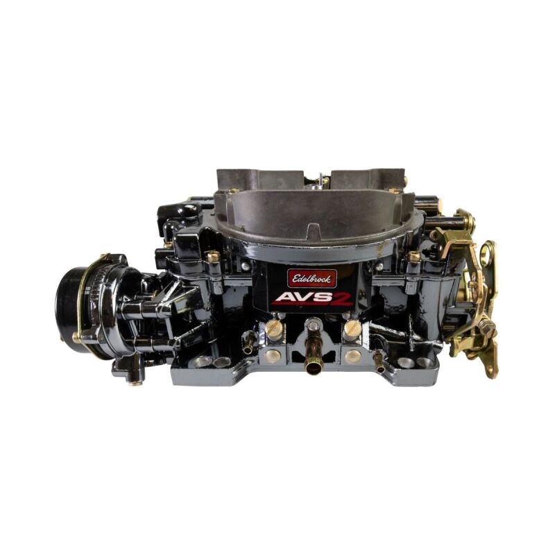 Edelbrock 1906-BP Carburetor AVS2 Series 650 CFM Electric Choke - Blk Plasma Finish