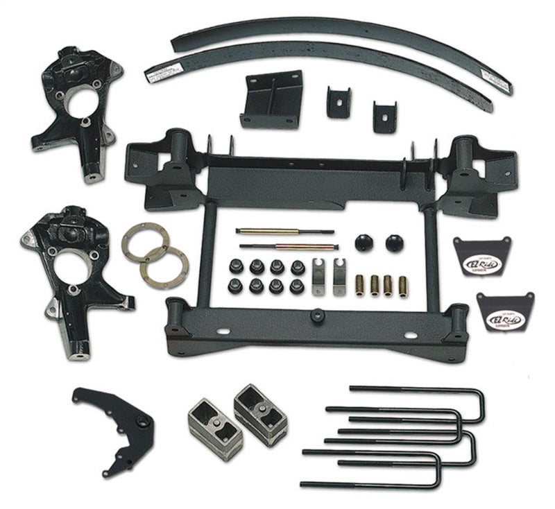 Tuff Country 14956 2006 fits Silverado 1500 4X4 4in Lft Kt (w/1-Pc Sub Frm w/o Fcty Air Ride Shock No Shocks)