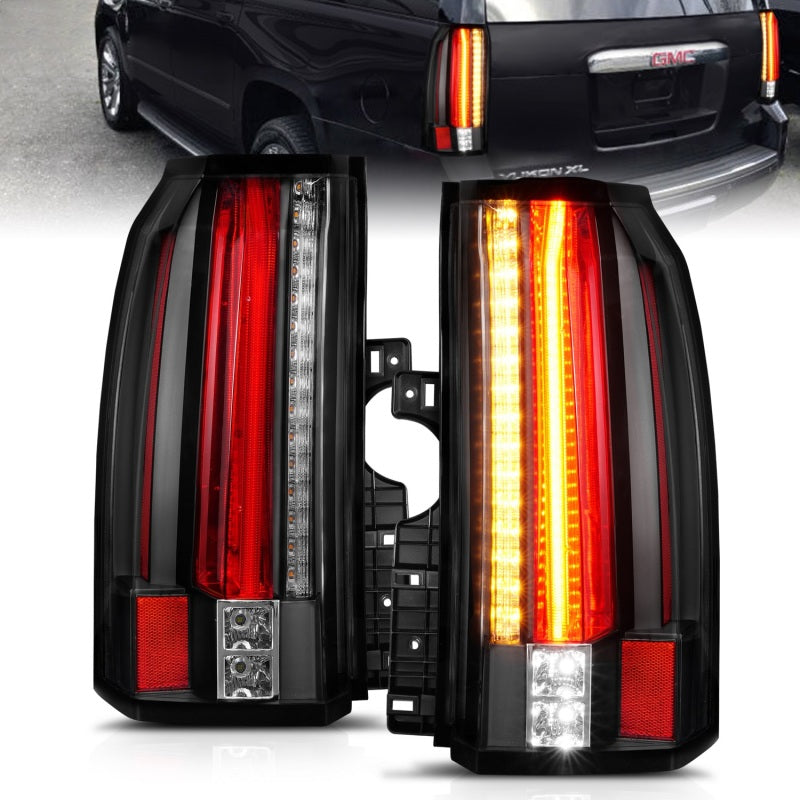 ANZO 311275 2017 fits GMC 15-20 Yukon/Yukon XL LED Taillights Black