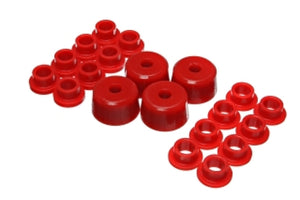 Energy Suspension 70.7001R Polaris Shock Bushing Upgrade Kit - Red